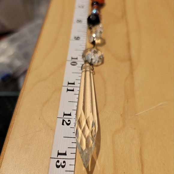 Halloween suncatcher artisan made upcycled - Picture 5 of 8